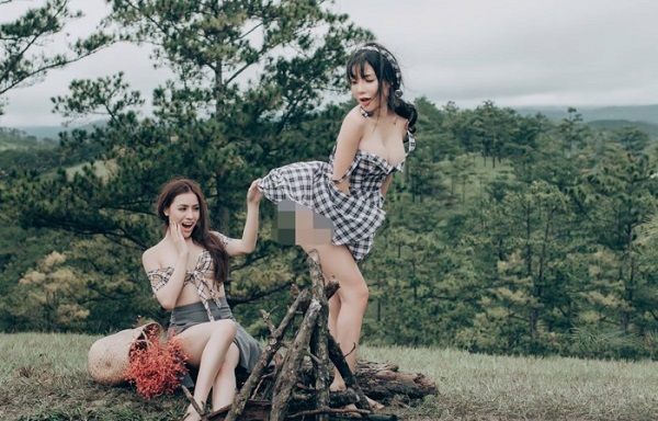 Công an vào cuộc vụ Á hậu Thư Dung khoe thân ở Tuyệt tình cốc