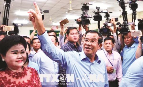 Đảng Nhân dân Campuchia đã chiến thắng tuyệt đối trong cuộc bầu cử Quốc hội khóa VI