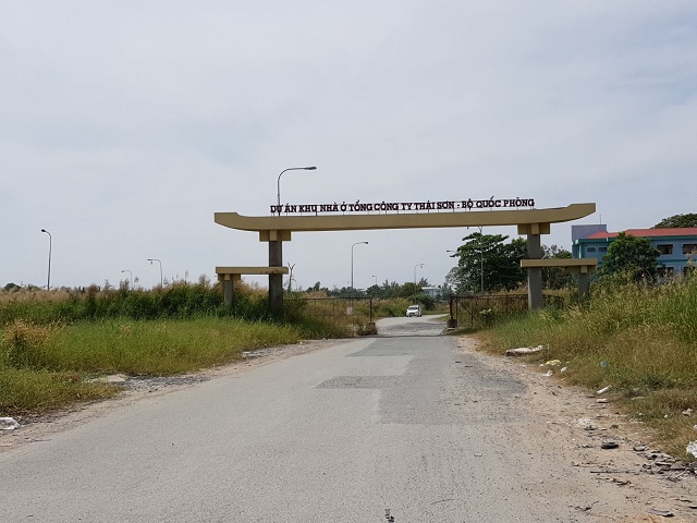 Công khai bán nền đất nhưng Tập đoàn Thái Sơn lại không phải là chủ đầu tư dự án Thái Sơn 2?