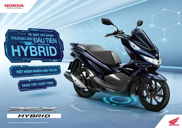 Mẫu xe xăng lai điện PCX Hybrid sắp có mặt ở Việt Nam với giá rẻ bất ngờ