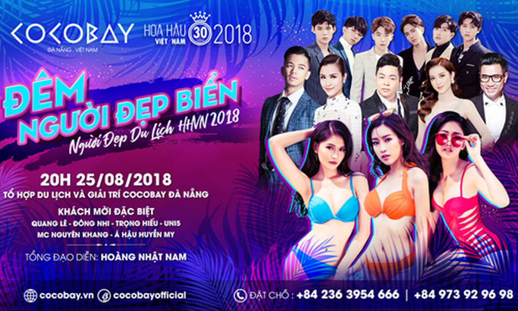 Cocobay Đà Nẵng: Tặng vé Chung kết Hoa hậu Việt Nam 2018 cho khách dự tiệc Buffet