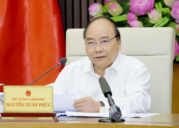 Thủ tướng Nguyễn Xuân Phúc chủ trì cuộc họp về công tác tổ chức Hội nghị WEF ASEAN