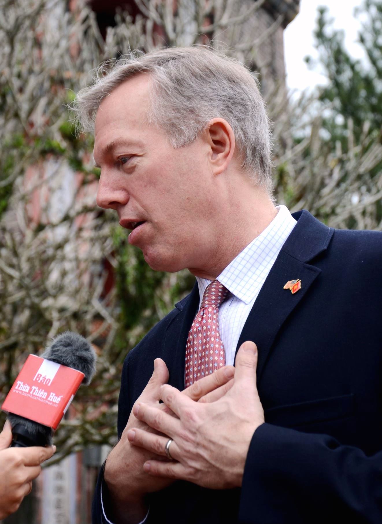 Thừa Thiên Huế: Cựu Đại sứ Mỹ - Ted Osius tham gia ngày hội xe đạp quốc tế Coupe de Hue 2018 - Hình 1