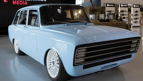 Công ty vũ khí Nga trình làng xe điện, tuyên bố cạnh tranh với Tesla