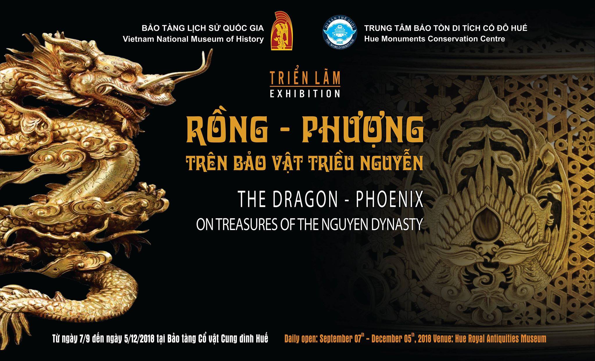 Thừa Thiên Huế: Triển lãm “Rồng - Phượng trên bảo vật triều Nguyễn” - Hình 1