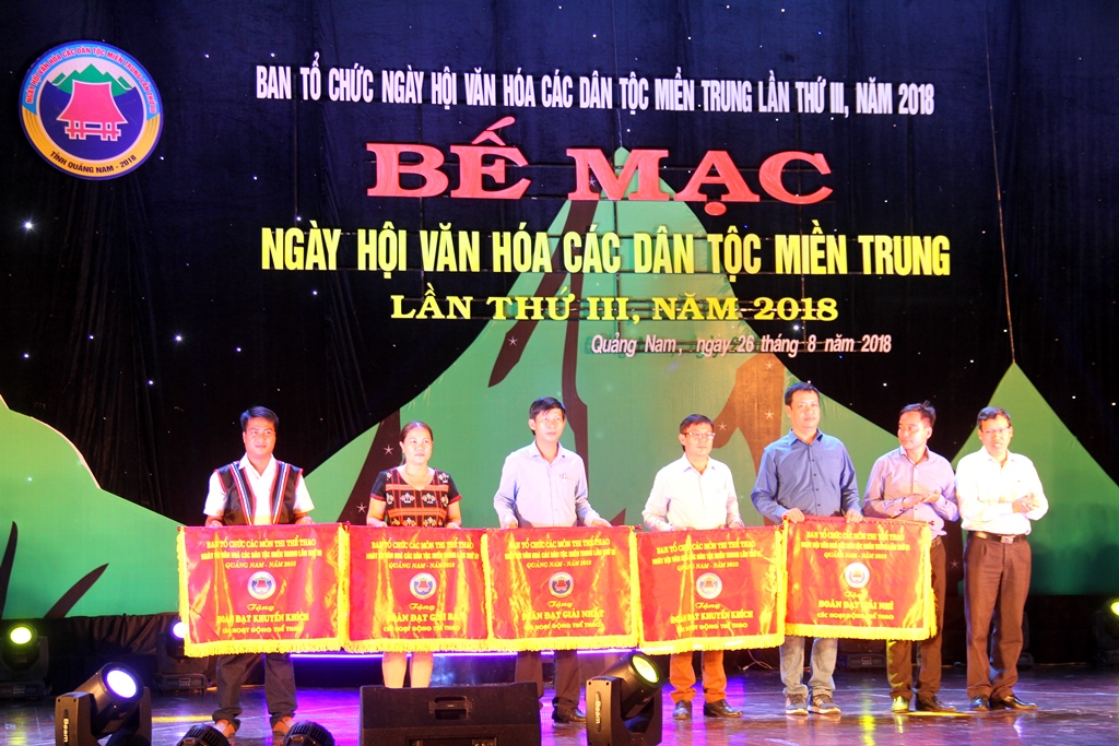 Quảng Nam:Bế mạc ngày hội Văn hóa các dân tộc miền Trung