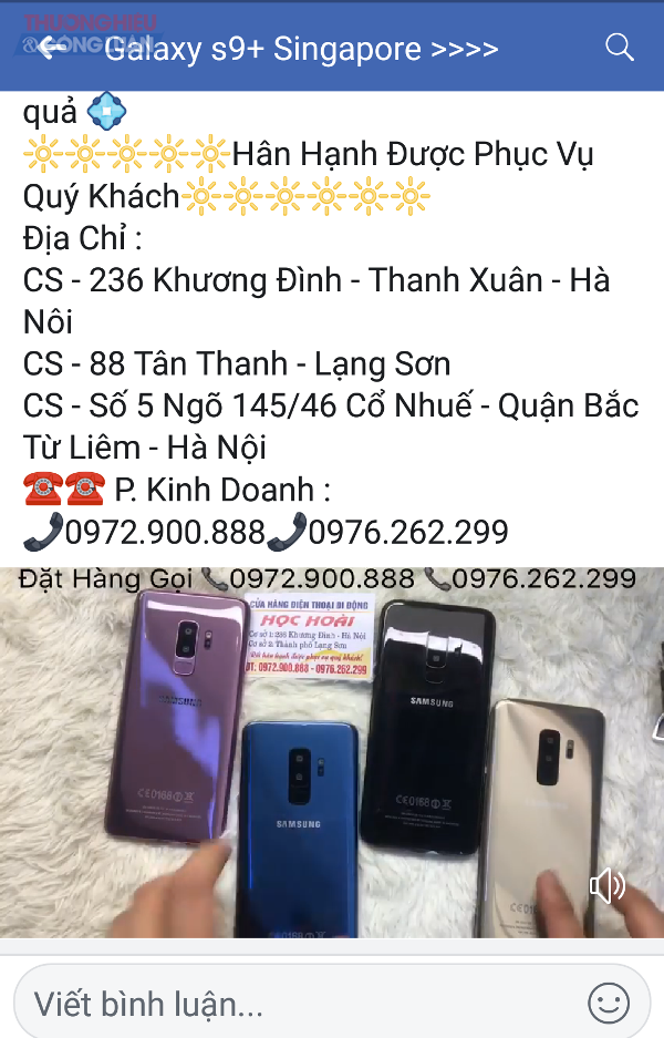 Hà Nội: Điện thoại iPhone, Samsung... “nhái” bày bán công khai trên mạng - Hình 6