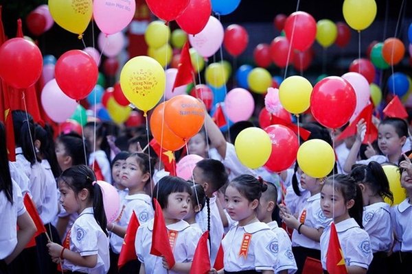 Các trường học trên địa bàn thành phố Hà Nội tổ chức khai giảng năm học mới vào sáng 5/9 - Hình 1