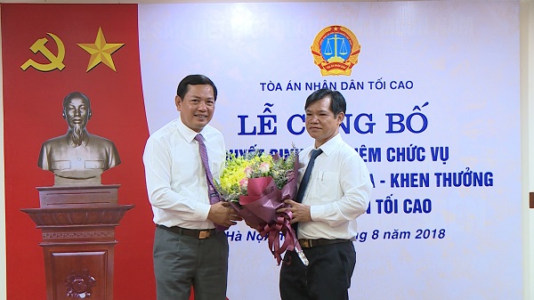 Ông A Brao Bim làm Phó Vụ trưởng Vụ Thi đua - Khen thưởng TANDTC - Hình 1