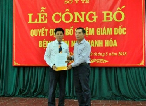 Thanh Hóa có tân Giám đốc Bệnh viện Nhi