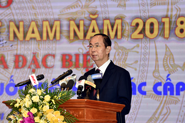 Chủ tịch nước dự Lễ công bố Sách vàng Sáng tạo Việt Nam 2018 - Hình 1