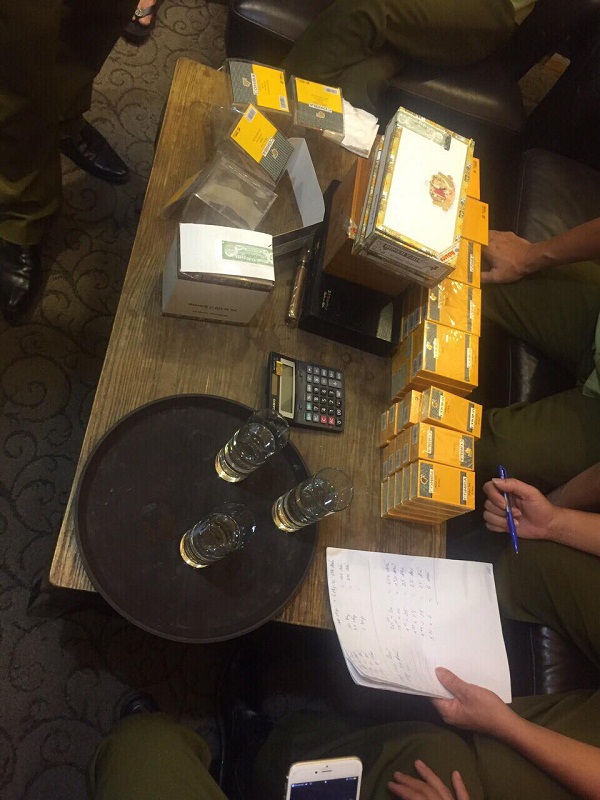 Hoàn Kiếm - Hà Nội: Thu giữ hơn 1200 điếu xì gà