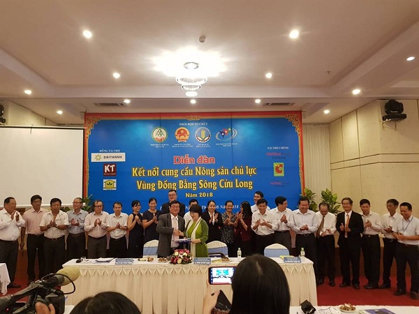 Tổ chức Diễn đàn kết nối cung cầu nông sản chủ lực Đồng Bằng Sông Cửu Long năm 2018