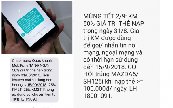 Mừng lễ 2/9: Ba nhà mạng lớn tung chiêu khuyến mại