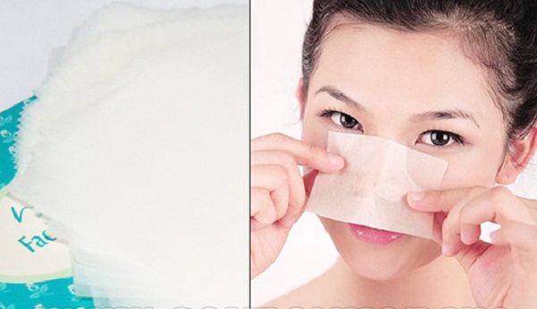 Sử dụng giấy thấm dầu đúng cách