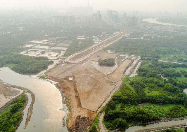 Hàng loạt dự án bất động sản tại khu Nam TP. HCM chậm tiến độ