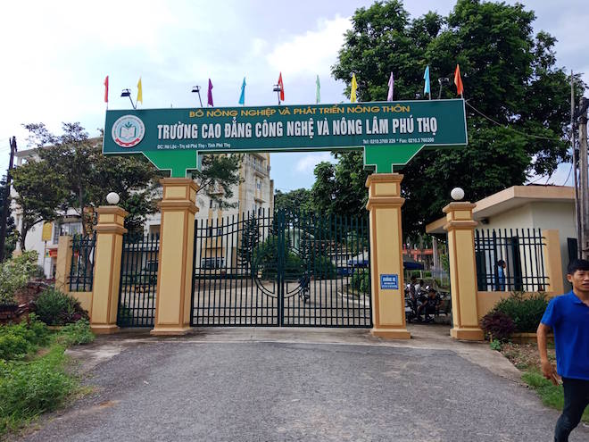 Trường Cao đẳng Công nghệ và Nông lâm Phú Thọ: Nghiệm thu sai hàng trăm triệu đồng
