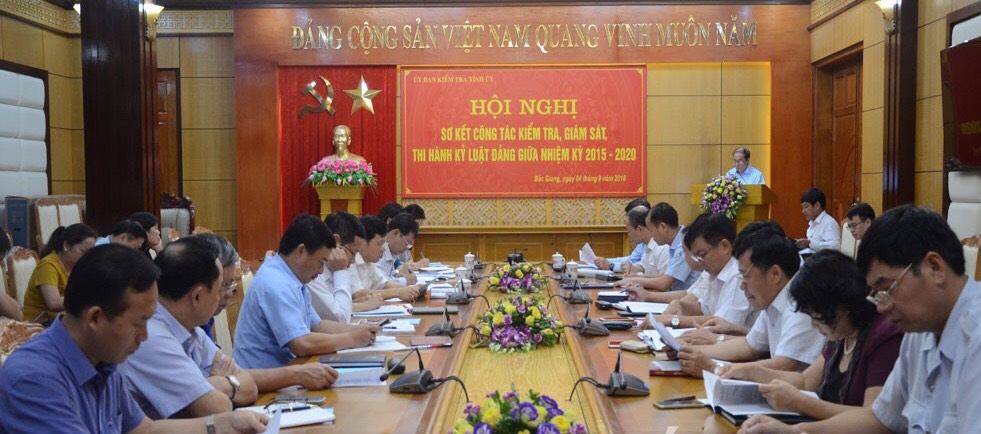 Bắc Giang: Tăng cường kiểm tra giám sát, thi hành kỷ luật nghiêm minh - Hình 1