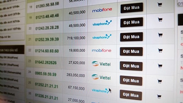 Cận kề ngày chuyển đổi, thị trường sim 11 số đẹp tăng giá vùn vụt