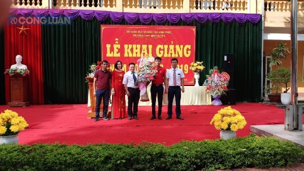 Trường THPT Bình Xuyên: Khai giảng năm học mới với phương châm 'Tự giác, Tự chủ và Sáng tạo' - Hình 5