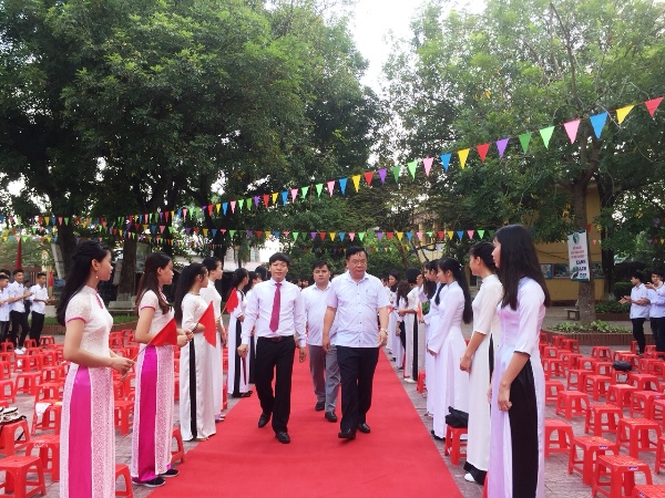 Vĩnh Phúc: Trường THPT Võ Thị Sáu khai giảng năm học 2018 - 2019