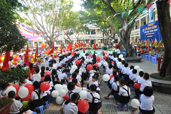 Tp. Vũng Tàu: Gần 80 ngàn học sinh mẫu giáo, tiểu học, THCS khai giảng năm học mới 2018 - Hình 1