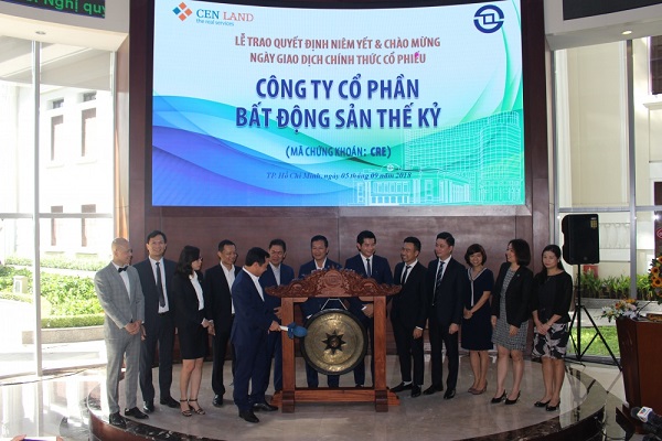 50 triệu cổ phiếu Cenland giảm giá trong ngày chào sàn HOSE