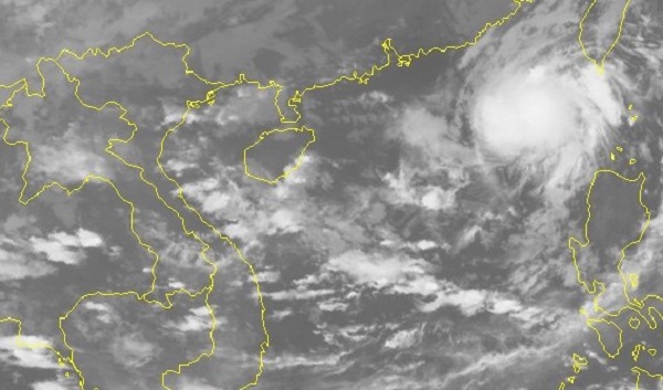 Áp thấp nhiệt đới đã mạnh lên thành bão số 5