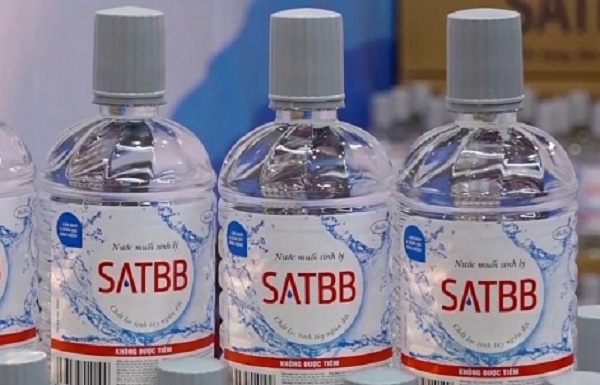 Đình chỉ lưu hành lô sản phẩm nước muối sinh lý SAT BB của công ty CP Quốc Tế Đại Lợi - Hình 1
