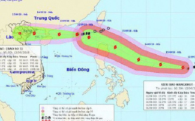 Quảng Ninh: Cấm biển do ảnh hưởng của bão số 5 - Hình 1