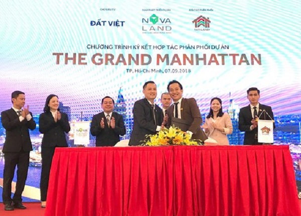 MLAND, TATILAND, MG LAND trở thành đại lý phân phối chính thức Dự án The Grand Manhattan