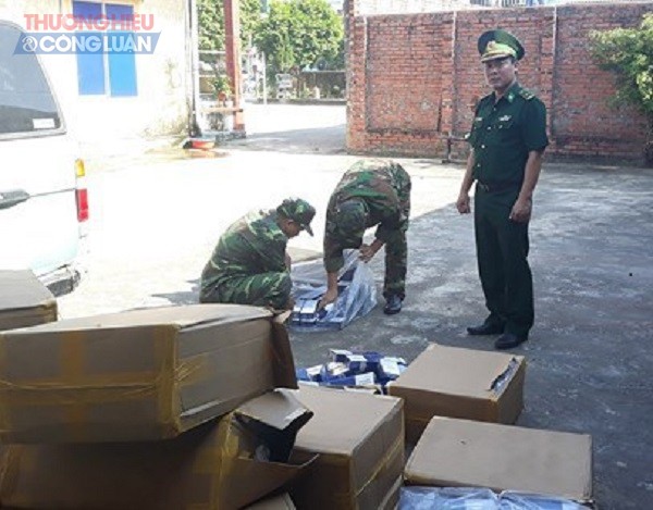 Quảng Ninh: Bắt giữ gần 11.000 gói thuốc lá nhập lậu - Hình 1