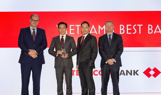Techcombank được Euromoney vinh danh “Ngân hàng tốt nhất Việt Nam 2018”