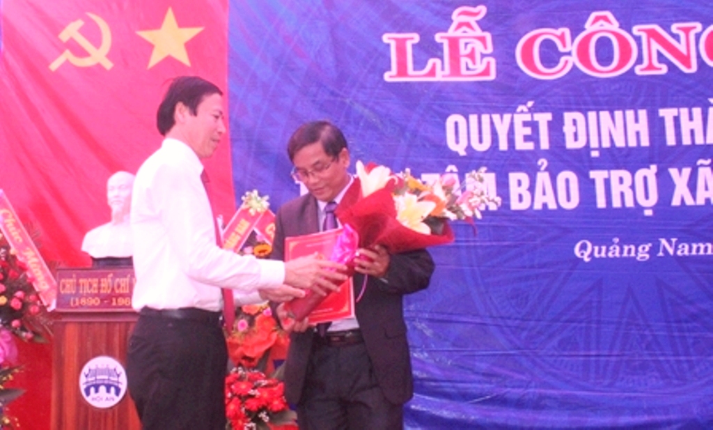 Quảng Nam: Công bố thành lập Trung tâm Bảo trợ xã hội - Hình 1