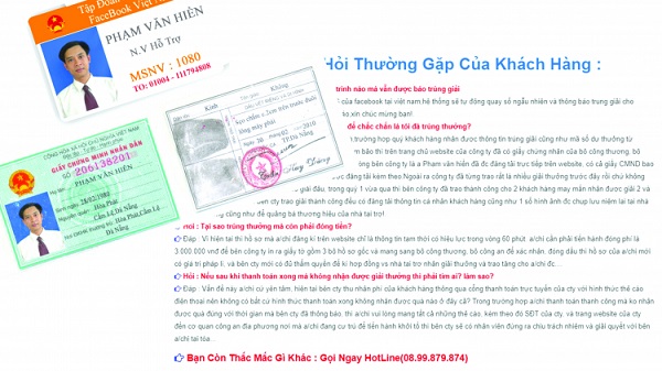 Cẩn trọng với chiêu lừa đảo trúng thưởng xe SH và hàng trăm triệu đồng