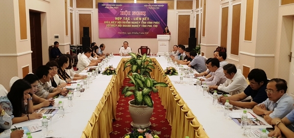 Hội nghị hợp tác - liên kết giữa hiệp hội doanh nghiệp tỉnh Vĩnh Phúc và Phú Thọ - Hình 1