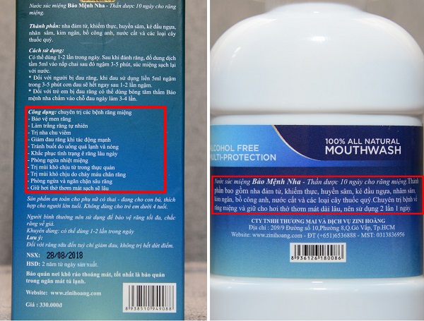 Công ty Hoàng ZN mới bị thu hồi sản phẩm, lại tiếp tục có sai phạm?