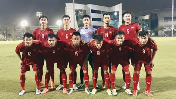 U19 Việt Nam để U19 Uruguay thắng ngược tại giải tứ hùng ở Qatar - Hình 1