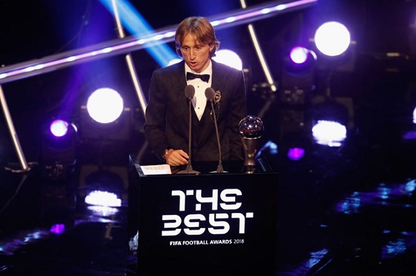 Luka Modric giành giải cầu thủ nam xuất sắc nhất 2018 - Hình 1