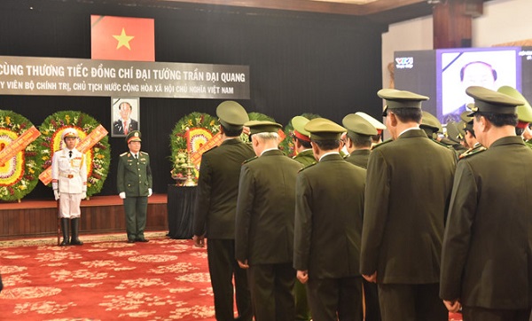 Những hình ảnh tại Lễ viếng Chủ tịch nước Trần Đại Quang - Hình 7