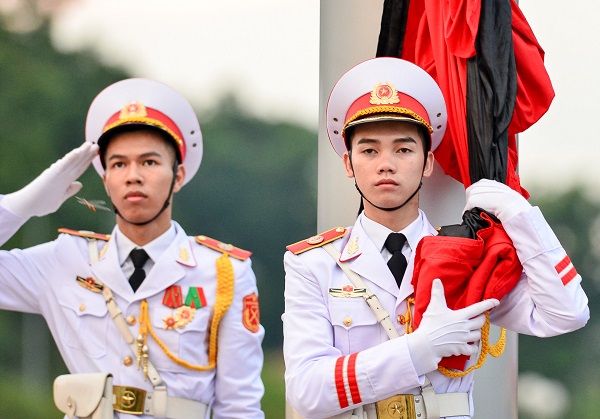 Những hình ảnh tại Lễ viếng Chủ tịch nước Trần Đại Quang - Hình 1