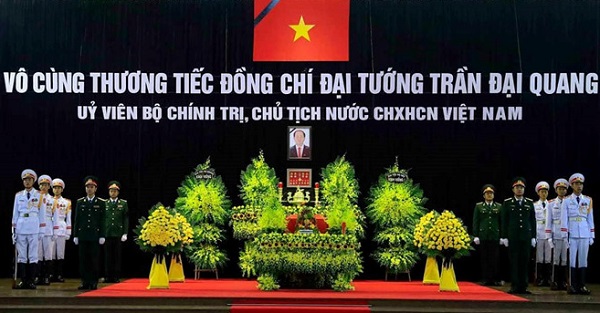 Những hình ảnh tại Lễ viếng Chủ tịch nước Trần Đại Quang - Hình 2