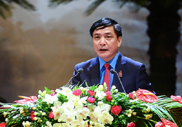 Ông Bùi Văn Cường tái đắc cử chức danh Chủ tịch Tổng Liên đoàn lao động Việt Nam - Hình 1