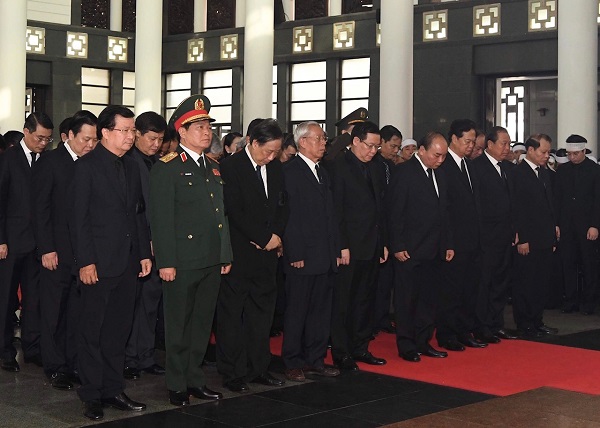 Lễ truy điệu, Lễ an táng Chủ tịch nước Trần Đại Quang - Hình 14