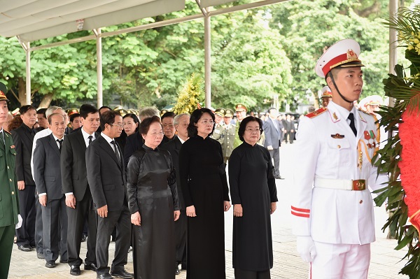 Lễ truy điệu, Lễ an táng Chủ tịch nước Trần Đại Quang - Hình 20