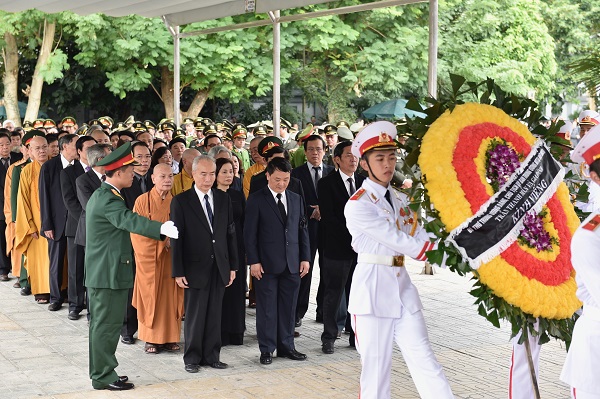 Lễ truy điệu, Lễ an táng Chủ tịch nước Trần Đại Quang - Hình 24