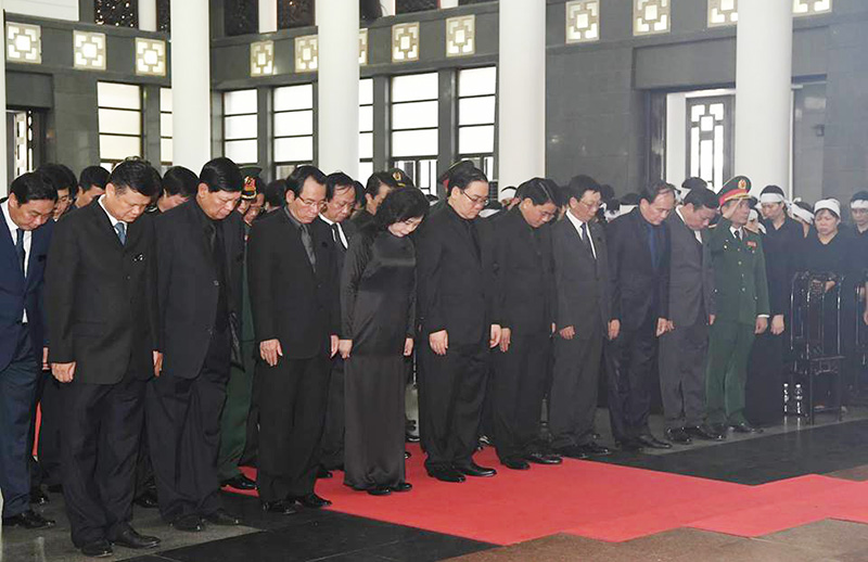 Lễ truy điệu, Lễ an táng Chủ tịch nước Trần Đại Quang - Hình 27