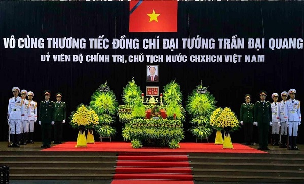Lễ truy điệu, Lễ an táng Chủ tịch nước Trần Đại Quang - Hình 8