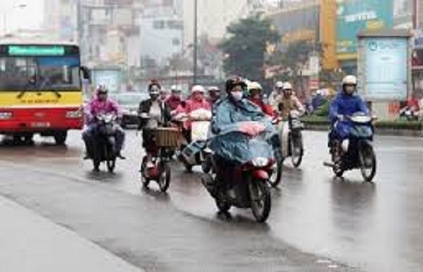 Ảnh hưởng của gió mùa Đông Bắc, Bắc Bộ có mưa to và dông