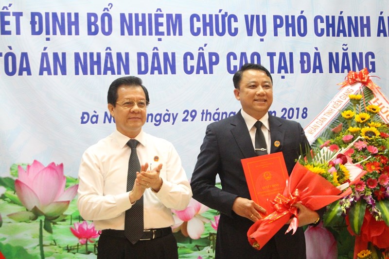 TAND Tối cao: Bổ nhiệm nhân sự mới tại Đà Nẵng